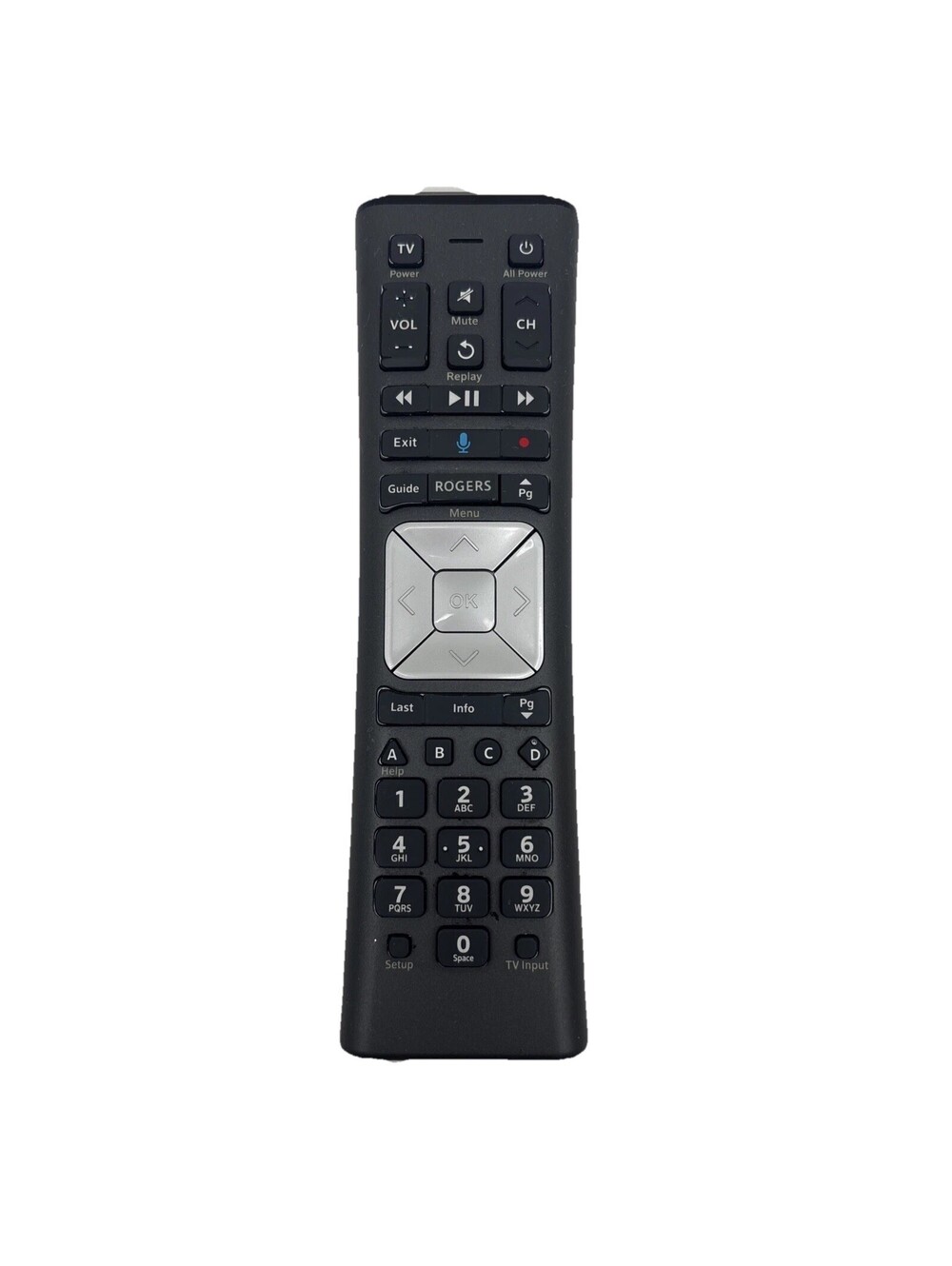Rogers XR11 Voice Activated TV Remote Control